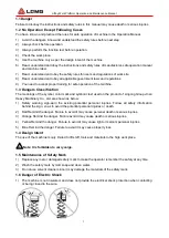 Preview for 10 page of LGMG SR1623 Operation And Maintenance Manual