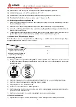 Preview for 13 page of LGMG SR1623 Operation And Maintenance Manual