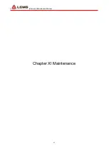 Preview for 68 page of LGMG SR1623 Operation And Maintenance Manual