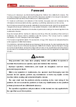 Preview for 5 page of LGMG SR3369E Operation And Safety Manual