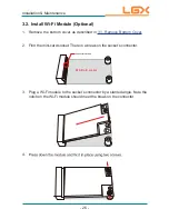 Предварительный просмотр 34 страницы LGX AU957 SERIES User Manual