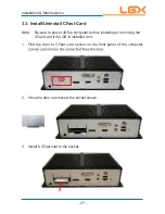 Предварительный просмотр 35 страницы LGX AU957 SERIES User Manual