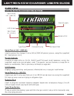 Предварительный просмотр 5 страницы LHS LEKTRON User Manual