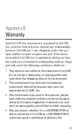 Preview for 20 page of LI-COR LI-250A Instruction Manual