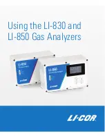 Preview for 1 page of LI-COR LI-830 User Manual