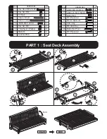 Предварительный просмотр 2 страницы Li-Lo Leisure BAHARU SWING BED Assembly Instruction