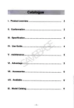 Preview for 2 page of Li-polymer XQSC1203A Instruction Manual