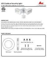 LI-TIAN LIGHTING LT-ALP-20W-MA Installation Instructions preview