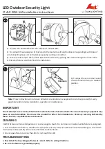 Предварительный просмотр 3 страницы LI-TIAN LIGHTING LT-ALP-20W-MA Installation Instructions