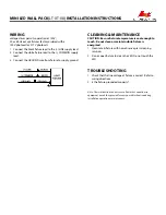 Preview for 2 page of LI-TIAN LIGHTING LT-XT-08 Installation Instructions