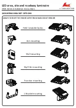 Предварительный просмотр 2 страницы LI-TIAN LIGHTING LTOK Series Installation Instructions Manual