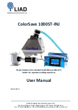 Preview for 1 page of LIAD ColorSave 1000ST-INJ User Manual