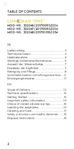 Предварительный просмотр 2 страницы Liam & Daan 20171009SZ034 User Manual