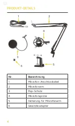 Предварительный просмотр 4 страницы Liam & Daan 303184 User Manual