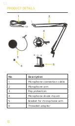 Предварительный просмотр 12 страницы Liam & Daan 303184 User Manual