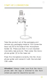 Предварительный просмотр 13 страницы Liam & Daan 303882 User Manual