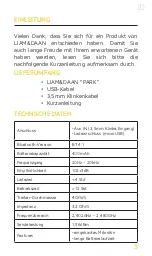 Предварительный просмотр 3 страницы Liam & Daan Park 303024/20190125SZ204 User Manual