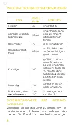 Предварительный просмотр 8 страницы Liam & Daan Park 303024/20190125SZ204 User Manual