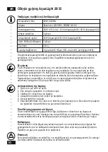 Preview for 10 page of Libel AquaLight 20/35 Usage Instructions