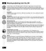 Предварительный просмотр 11 страницы Libel XTRA 350i Operating Instructions Manual