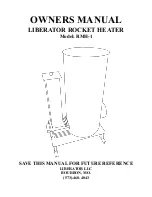 Liberator RMH-1 Owner'S Manual preview