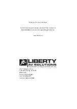 Preview for 12 page of LIBERTY AV SOLUTIONS DIGITALINXIP SDVoE IPEX6000TC-F Install Manual