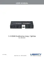 Предварительный просмотр 1 страницы LIBERTY AV SOLUTIONS DL-HD14-H2 User Manual