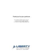 Предварительный просмотр 35 страницы LIBERTY AV SOLUTIONS DL-USB-PTZ20-W Quick Manual