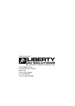 Предварительный просмотр 24 страницы LIBERTY AV SOLUTIONS Intelix AS-1H1V Installation And Operation Manual