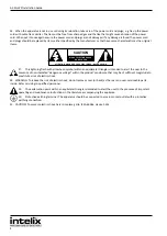 Preview for 4 page of LIBERTY AV SOLUTIONS Intelix AS-2H-WP Installation And Operation Manual