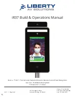 LIBERTY AV SOLUTIONS iR37 Operation Manual preview