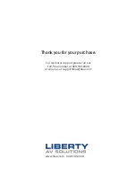 Предварительный просмотр 10 страницы LIBERTY AV SOLUTIONS TEAMUP+ DL-N5USB-PHUB Quick Manual