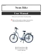 Liberty Electric Bikes EB-629 Swan User Manual preview