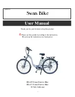 Предварительный просмотр 1 страницы Liberty Electric Bikes EB-629 Swan User Manual