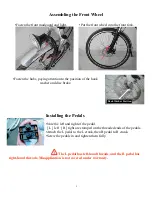 Предварительный просмотр 5 страницы Liberty Electric Bikes EB-629 Swan User Manual