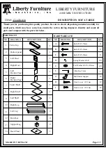 Preview for 1 page of Liberty Furniture 172-OT1030 Assembly Instruction Manual