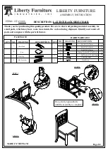 Предварительный просмотр 1 страницы Liberty Furniture 227-C9201S Assembly Instruction