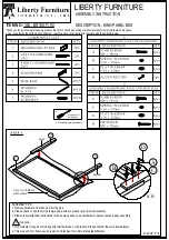 Предварительный просмотр 1 страницы Liberty Furniture 384-BR15HF Assembly Instruction