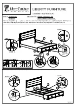 Предварительный просмотр 2 страницы Liberty Furniture 439-BR14FS Assembly Instruction