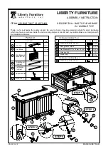 Предварительный просмотр 1 страницы Liberty Furniture 652-BAR7242T Assembly Instruction