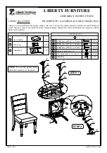 Предварительный просмотр 1 страницы Liberty Furniture 824-C2001S Assembly Instruction