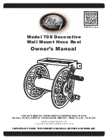 Liberty Garden 708 Owner'S Manual preview