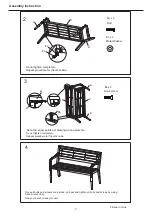 Предварительный просмотр 3 страницы Liberty Garden Everwood Savannah SR-K-620PBD Assembly Instructions