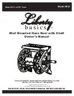 Предварительный просмотр 1 страницы Liberty Garden Liberty Basics 512 Owner'S Manual