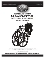 Предварительный просмотр 1 страницы Liberty Garden Navigator 712 Owner'S Manual