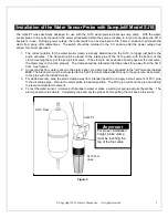 Предварительный просмотр 2 страницы Liberty Pumps ALM-P1 Supplemental Installation Manual