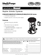 Предварительный просмотр 1 страницы Liberty Pumps D3648 Series Installation Manual