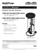 Liberty Pumps Simplex 2460 Series Installation Manual preview