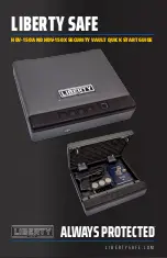 Liberty Safe HDV-150 Quick Start Manual preview