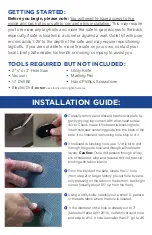 Предварительный просмотр 3 страницы Liberty Safe Safe Power Outlet Kit Installation And Operation Manual